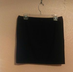 Alex Marie black lined skirt